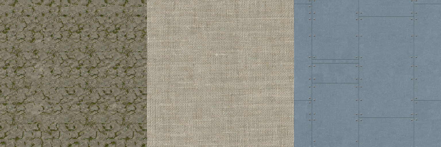 Seamless Tiled Textures with Ideogram — Stone, Fabric, and Sci-Fi Metal