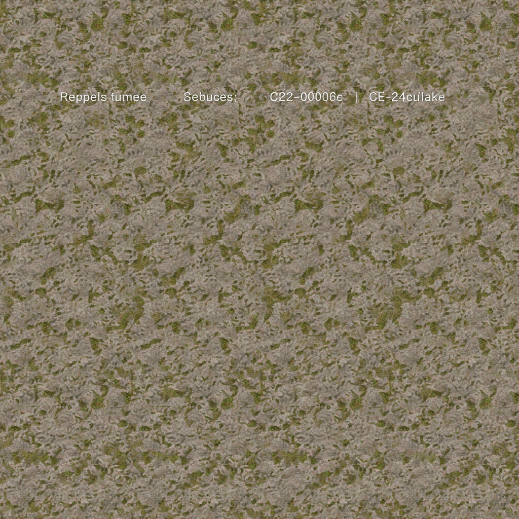 Mossy stone single tile